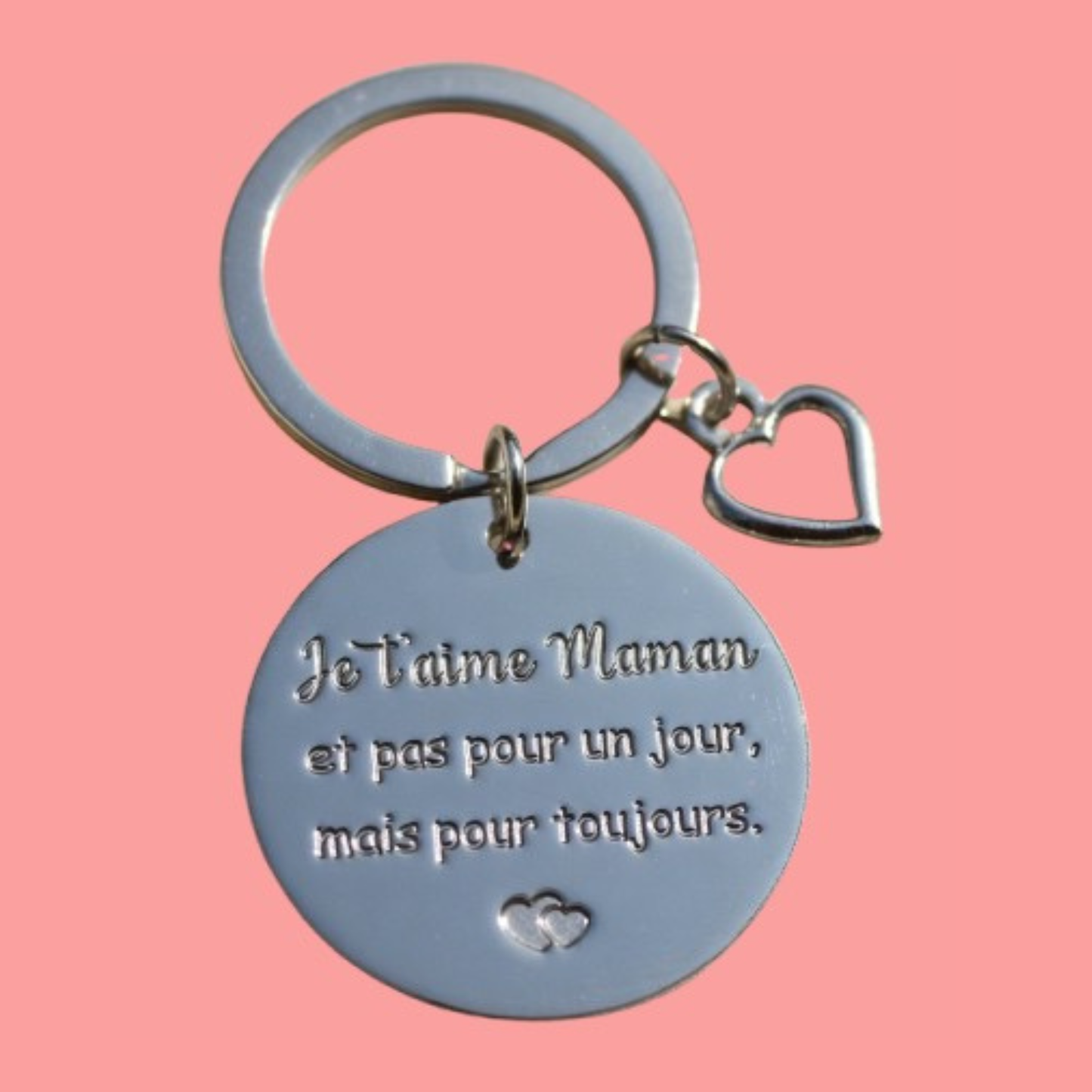 Émotion Gravée™ – Porte-clé pour Maman