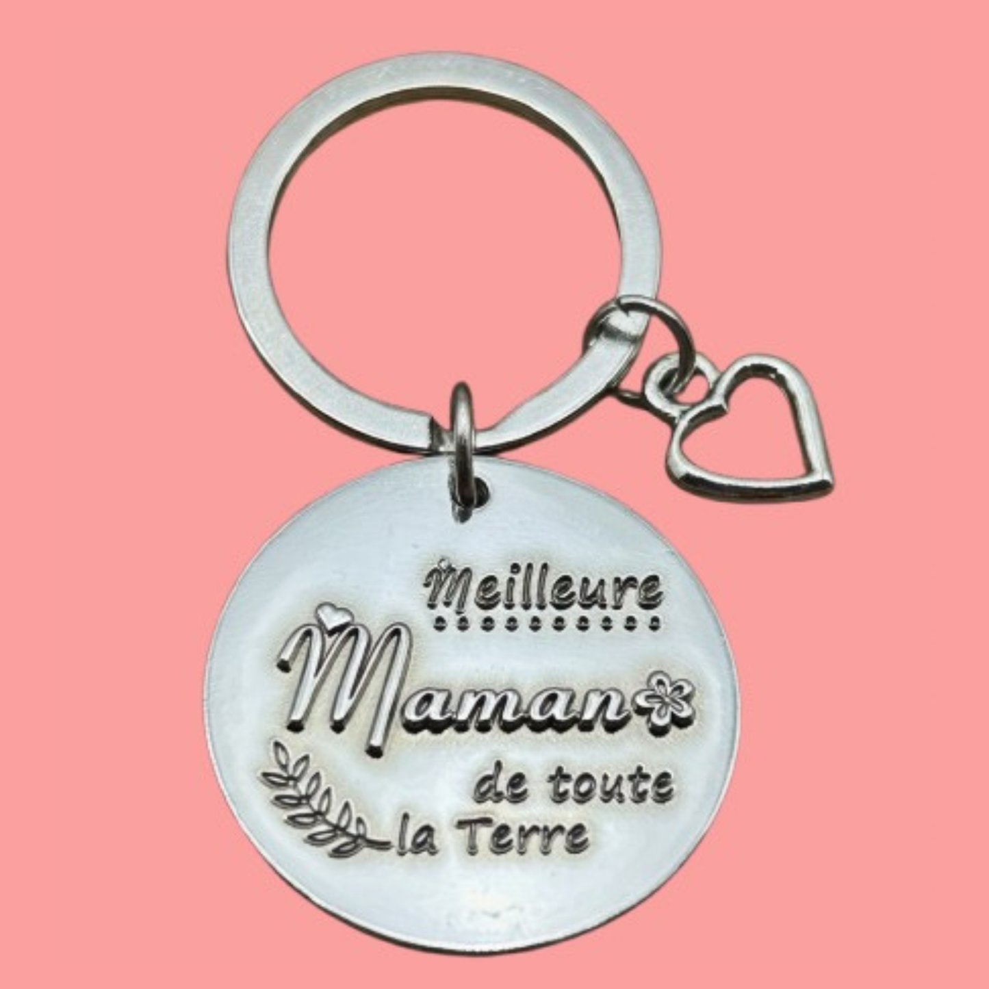 Émotion Gravée™ – Porte-clé pour Maman